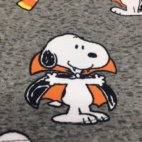 2pc Munki Munki Halloween Snoopy Womens Pajama Set Lounge Shorts Plus Size 1X 2X - Picture 7 of 11
